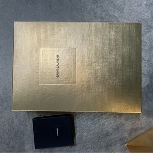 1 large Saint Laurent bag and 2 boxes